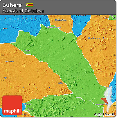 Political Map of Buhera