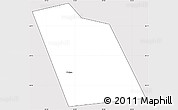 Silver Style Simple Map of CHIPINGE Urban, cropped outside