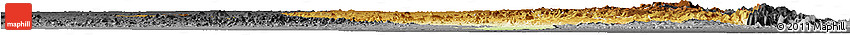 Physical Horizon Map of Manicaland, darken, desaturated