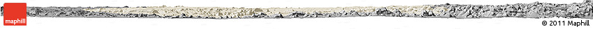 Shaded Relief Horizon Map of Makoni, darken, desaturated