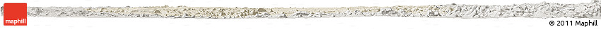 Shaded Relief Horizon Map of Makoni, semi-desaturated