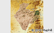 Satellite 3D Map of Mutare Rural, physical outside
