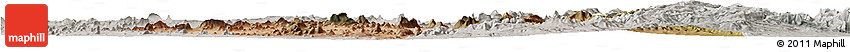 Satellite Horizon Map of Mutare Rural, lighten, semi-desaturated