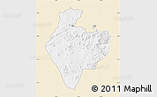 Classic Style Map of Mutare Rural, single color outside