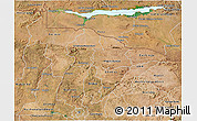 Satellite 3D Map of Mashonaland Central