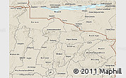 Shaded Relief 3D Map of Mashonaland Central