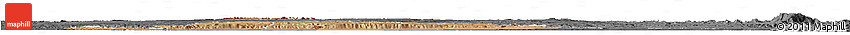 Satellite Horizon Map of Mashonaland Central, darken, desaturated