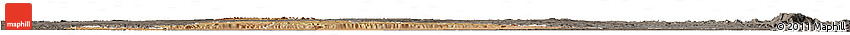Satellite Horizon Map of Mashonaland Central, darken, semi-desaturated