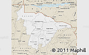 Classic Style Map of Mashonaland Central