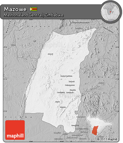 Gray Map of Mazowe