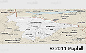 Classic Style Panoramic Map of Mashonaland Central