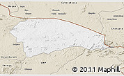 Classic Style 3D Map of Rushinga