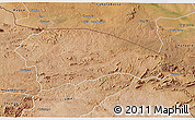 Satellite 3D Map of Rushinga