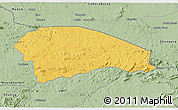 Savanna Style 3D Map of Rushinga
