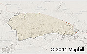 Shaded Relief 3D Map of Rushinga, lighten