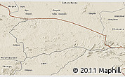Shaded Relief 3D Map of Rushinga