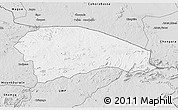 Silver Style 3D Map of Rushinga