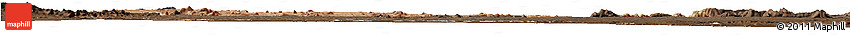 Satellite Horizon Map of Rushinga, darken