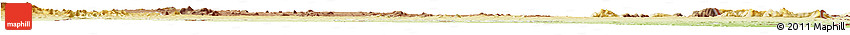 Satellite Horizon Map of Rushinga, physical outside