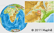 Physical Location Map of Rushinga