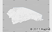 Gray Map of Rushinga, single color outside