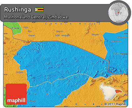 Political Map of Rushinga