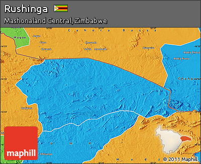 Political Map of Rushinga