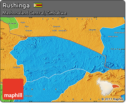 Political Map of Rushinga