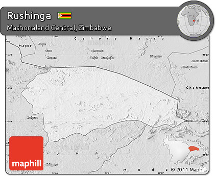 Silver Style Map of Rushinga