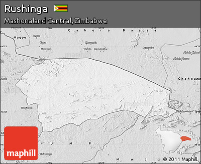 Silver Style Map of Rushinga
