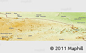 Physical Panoramic Map of Rushinga