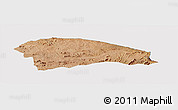 Satellite Panoramic Map of Rushinga, cropped outside
