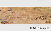 Satellite Panoramic Map of Rushinga