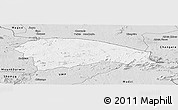 Silver Style Panoramic Map of Rushinga