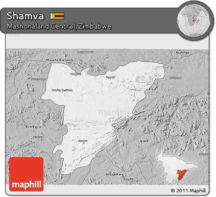 Gray 3D Map of Shamva