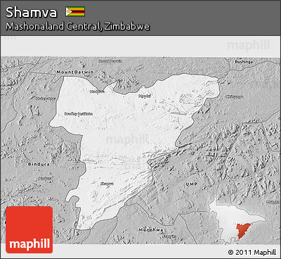 Gray 3D Map of Shamva