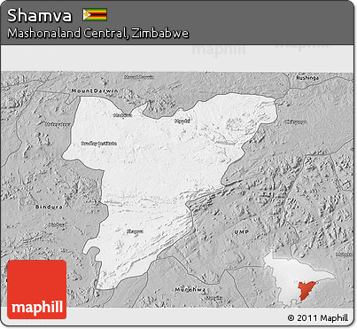 Gray 3D Map of Shamva