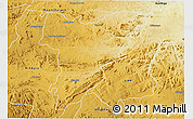 Physical 3D Map of Shamva