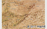 Satellite 3D Map of Shamva