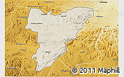 Shaded Relief 3D Map of Shamva, physical outside