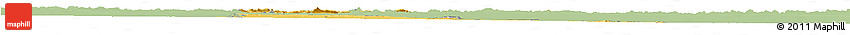Savanna Style Horizon Map of Shamva, single color outside