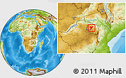 Physical Location Map of Shamva