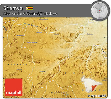 Physical Map of Shamva