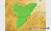 Political Map of Shamva, physical outside