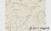 Shaded Relief Map of Shamva
