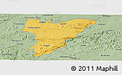 Savanna Style Panoramic Map of Shamva