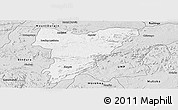Silver Style Panoramic Map of Shamva