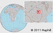 Gray Location Map of Goromonzi