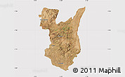 Satellite Map of Goromonzi, cropped outside