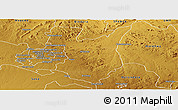 Physical Panoramic Map of Goromonzi